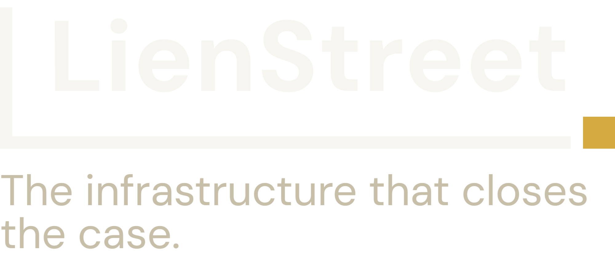 LienStreet. The infrastructure that closes the case.